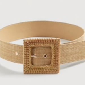 ISO Mango Raffia Belt